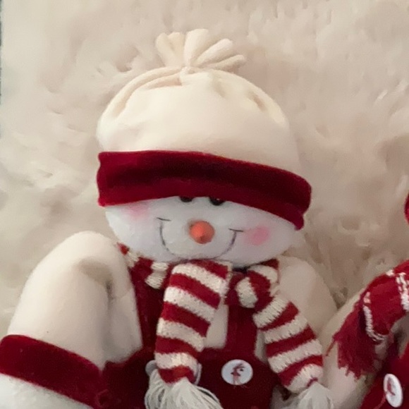 💜 EUC Snowman Couple 2008 Prima Creations 12” - Picture 2 of 10